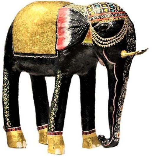 PMUE04 Paper Mache Elephant