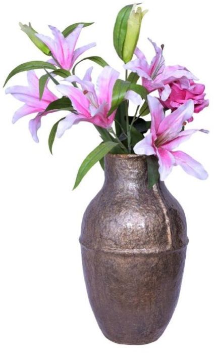 PMWV01 Glossy Paper Mache Vase