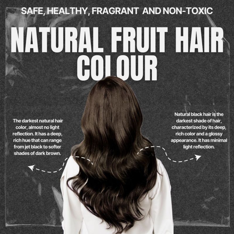 Fruit Vinegar Natural Black Hair Colour