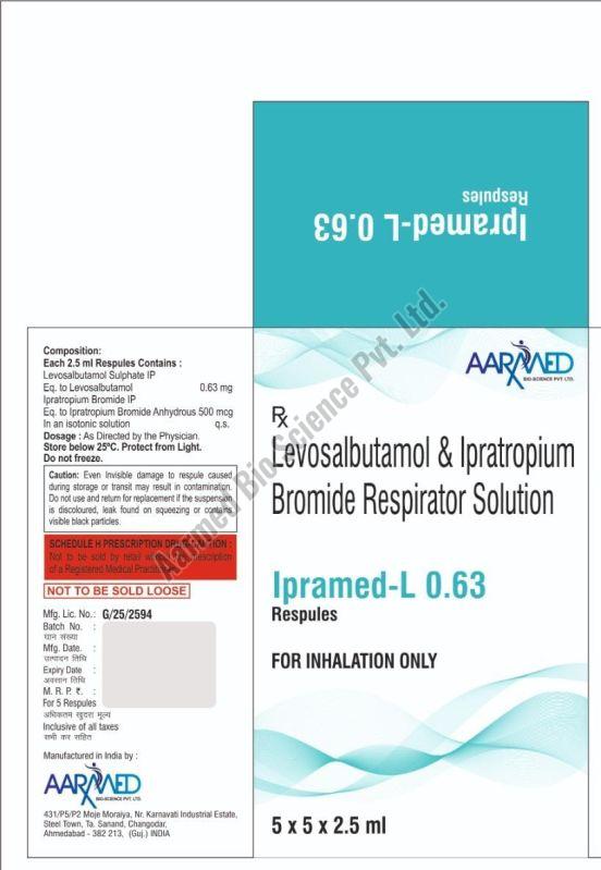Ipramed L 0.63mg Respules