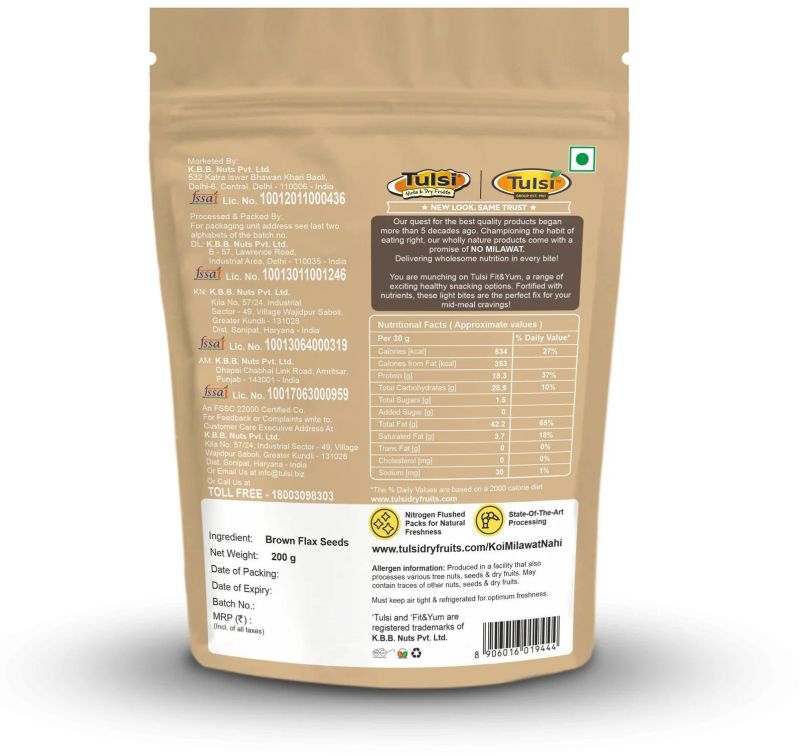 Tulsi Brown Flax Seeds