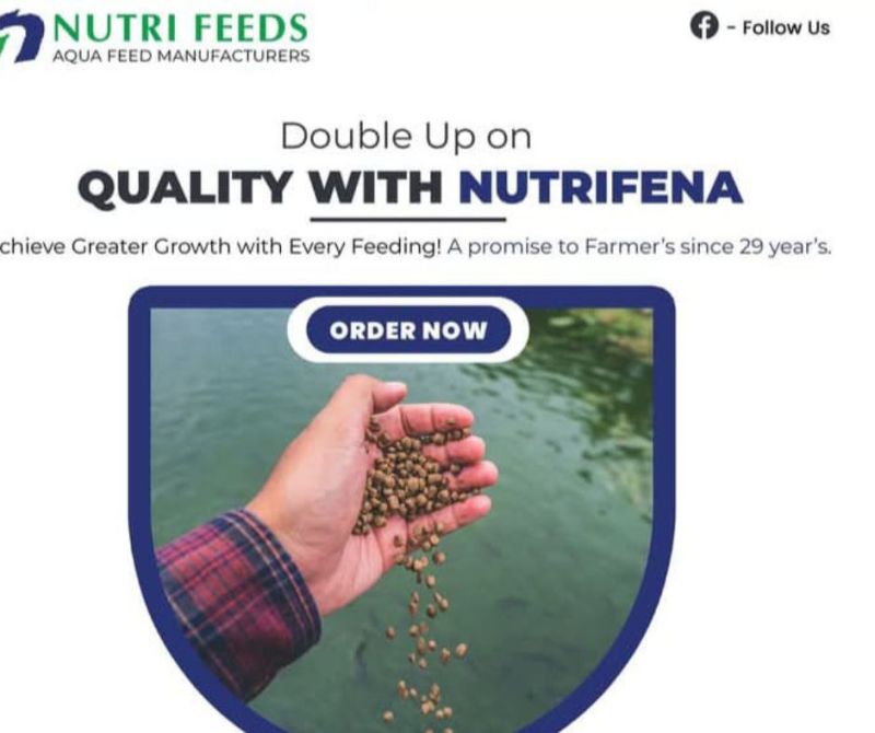 20 Kg Bag Nutri Fena 32 Protein Fish Feed