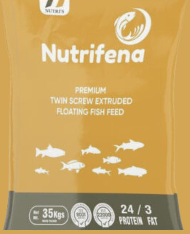 Nutri Fena 24% Protein 3 MM fish feed