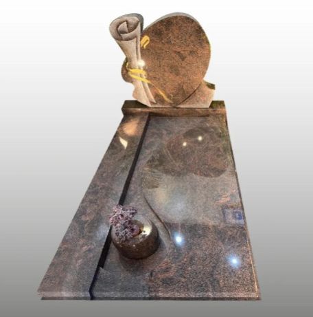 Indian Aurora Granite Single Monument