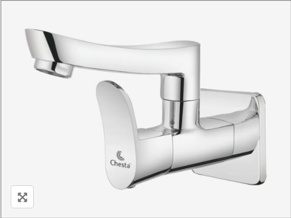 Bl- 1007 – Sink Cock With Wall Flange