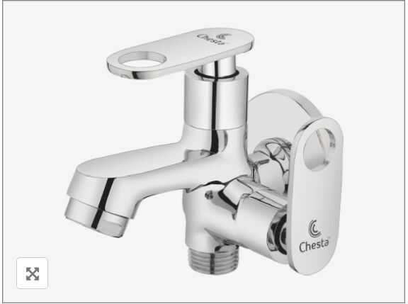 Nh – 1006 – 2 In 1 Bib Cock With Wall Flange