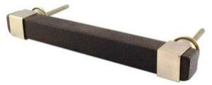 Antique Square Wooden Brass Handles