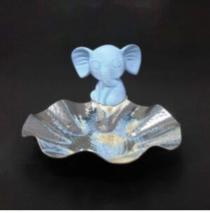 Baby Elephant Platter (Blue)