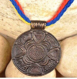 Brass Circle Pendant