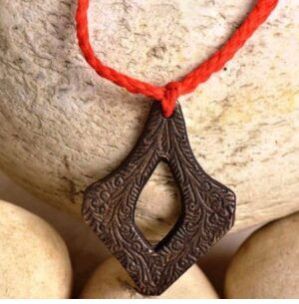 Brass Irregular Shaped Pendant