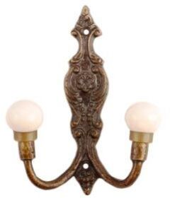 Solid White Ceramic Iron Hooks