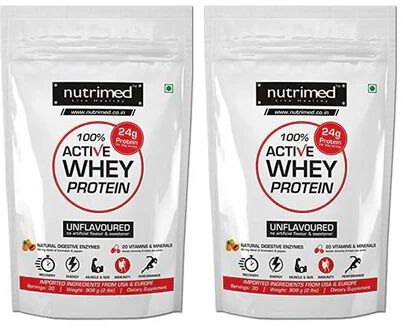 100% Active Whey Protein (2lbs + 2lbs)