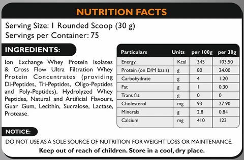 Instantized Whey Protein