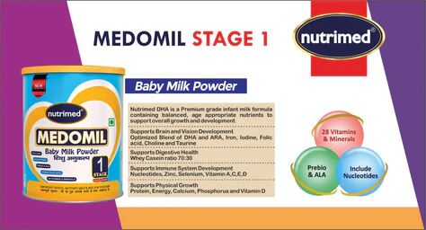 Medomil Stage 1 Infant Milk Formula (0-6 Months) - 400gm