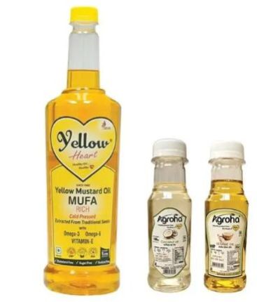 Yellow Heart Cold Pressed Yellow Mustard Oil