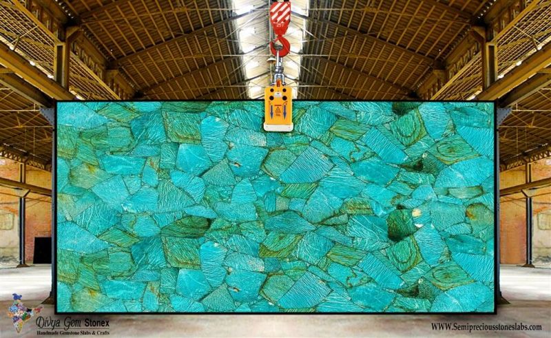 Amazonite Graphics Slab
