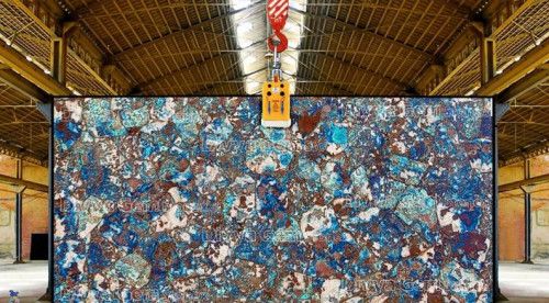 Chrysocolla Blue Slab