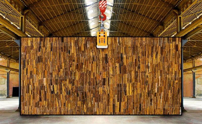 Golden Tiger Eye Vertical Slab