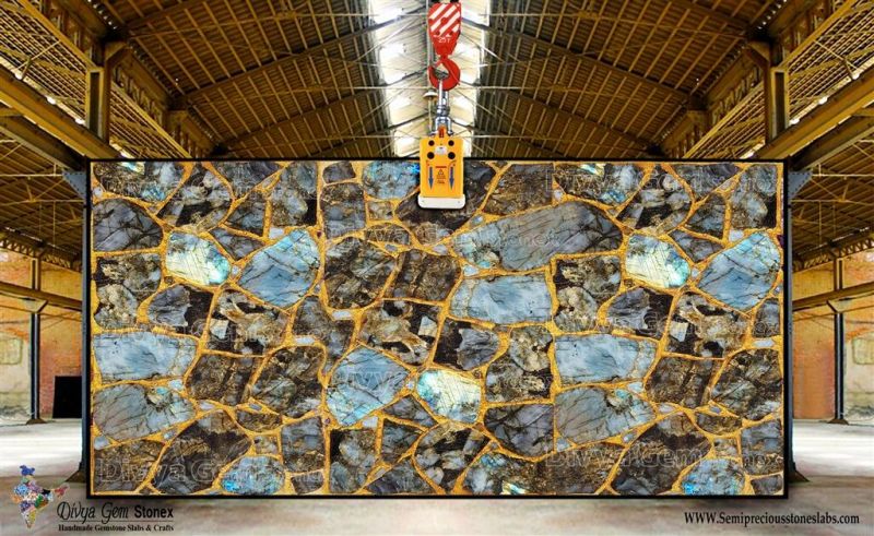 Labradorite Gold Slab