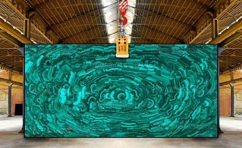 Malachite Tornado Slab