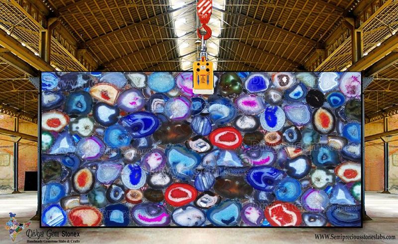 Multi Agate Giant Slab
