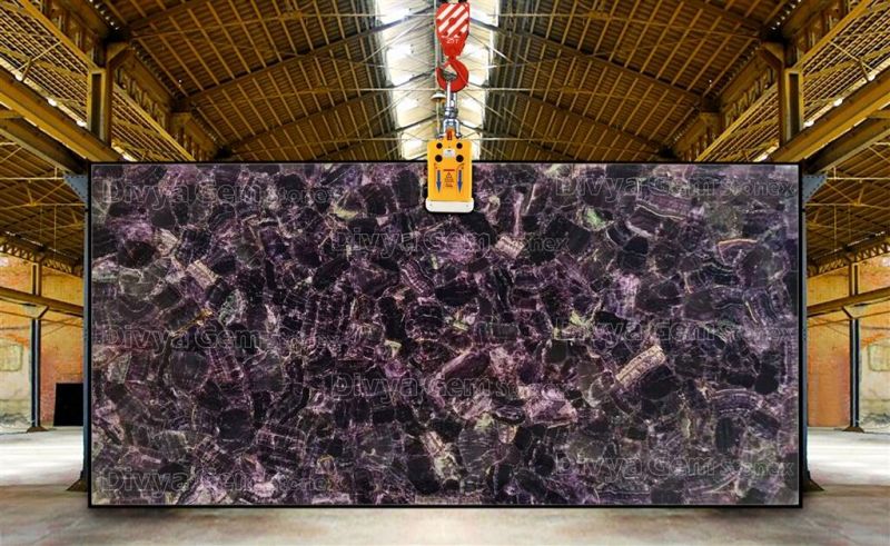 Purple Fluorite Slab