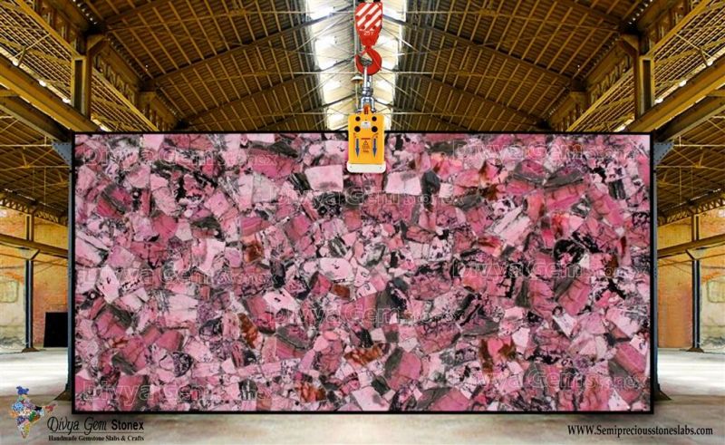 Rhodonite Slab