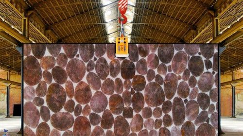 Rounded Smoky Quartz Slab