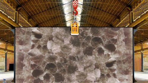 Silver Obsidian Slab