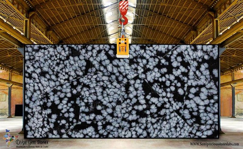 Snowflake Obsidian Slab