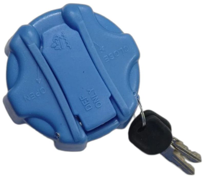 Lock PVC Diesel Vehicle Blue Urea Tank Cap