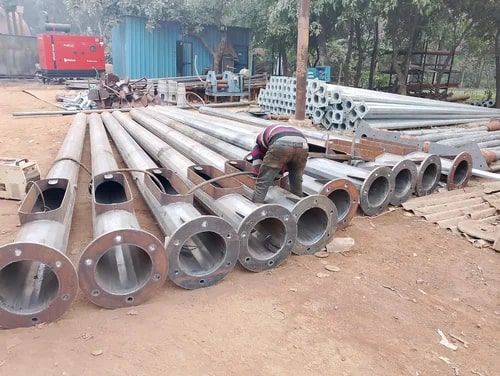 Steel High Mast Pole