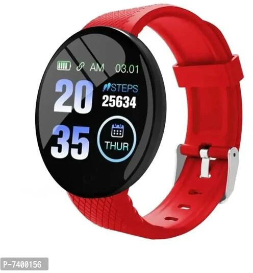 D18 Red Smartwatch