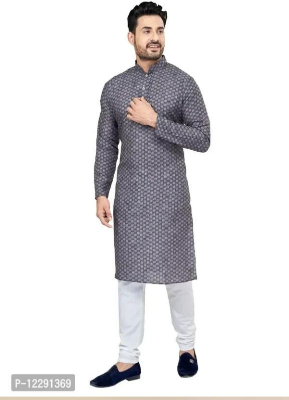 Light Blue Ethnic Mens Wear Kurta Pajama