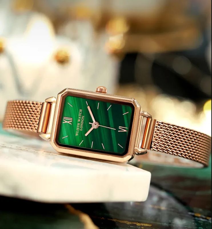 Elegant Emerald Watch