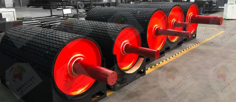 Hot Vulcanized Rubber Lagging – Fras (fire Resistant and Anti-static)