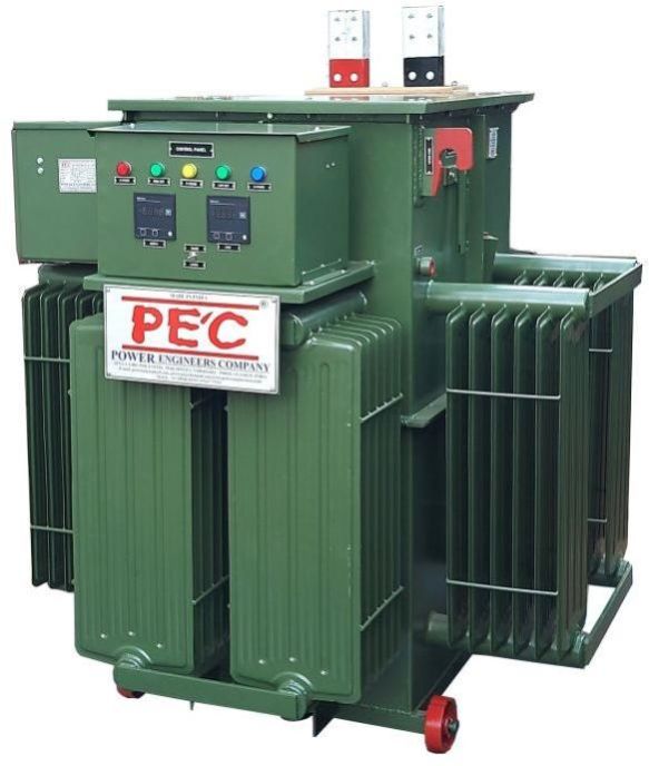 Three Phase Servo Controlled Voltage Stabilizer