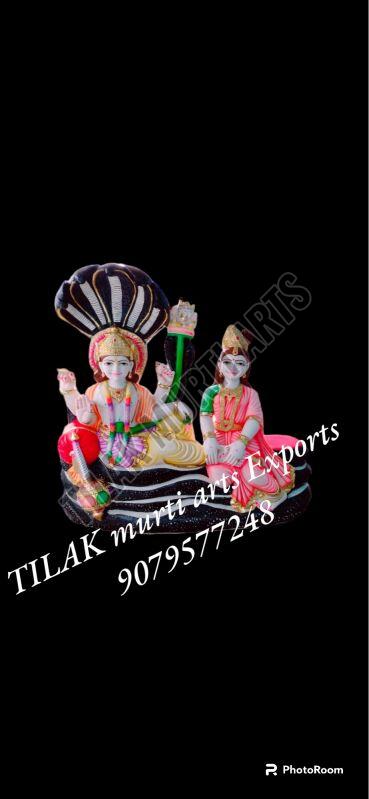 Bast Polished Vishnu Laxmi Statues