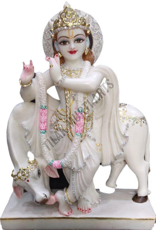 Gopal Krishna Marble Statue