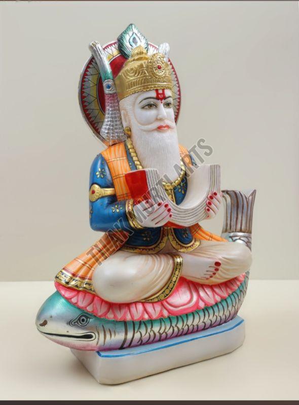 Jhule Lal Marble Statue