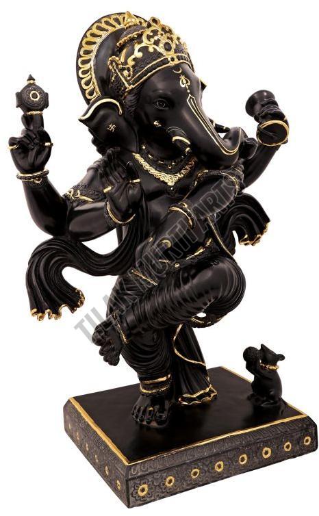 Polished Ganesh God Statue Marble