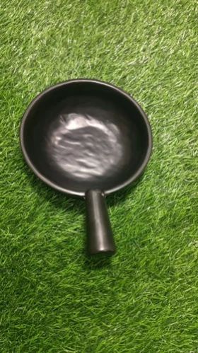 Melamine Black Serving Pan