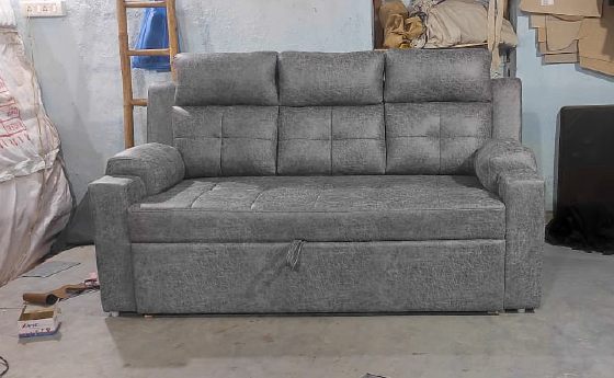 Fancy Full Cushion Sofa Cum Bed