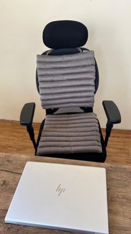 Grey Color Chair Pads