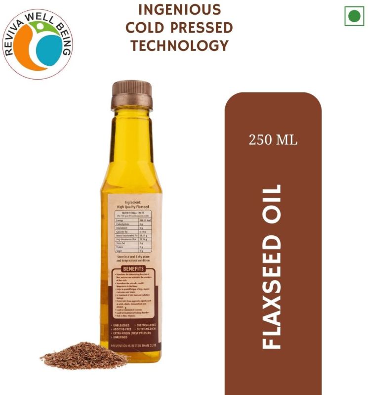 250ml Cold Pressed Flaxseed Oil