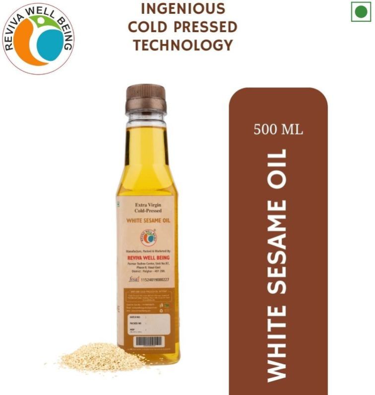 500ml Cold Pressed White Sesame Oil