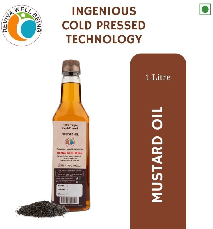 1L Cold Pressed Mustard Oil