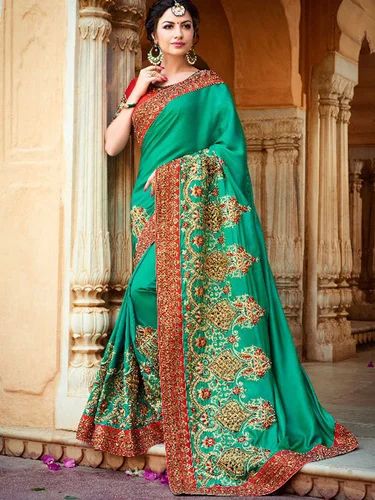 Ladies Wedding Silk Saree