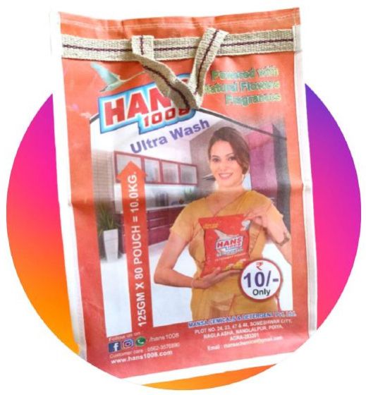 Hans Detergent Powder Non Woven Carry Bag