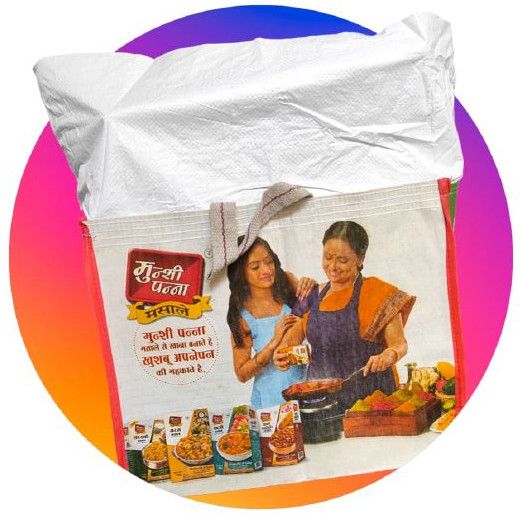 Munshi Panna PP Canvas Packaging Bag